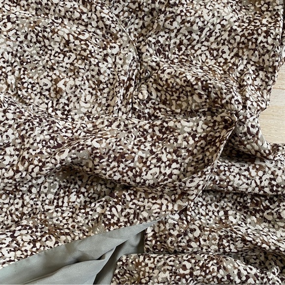 Zara brown printed dress - Picture 9 of 14